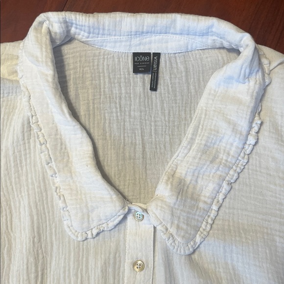 Simons Icons White Blouse - Picture 3 of 3